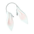 thumbnail image 3 of Diadema con orejas de conejo Yinane peluche para cosplay fiestas carnavales Halloween rosa, 3 of 8