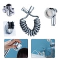 thumbnail image 4 of Faucet Extender Set Kitchen Bathroom Sink Water Tap External Shower Wash Hair Water Tap Hose Shower Head Sprayer Nozzle Bracket, 4 of 9