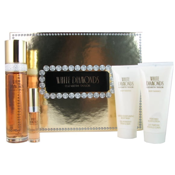 Set Elizabeth Taylor White Diamonds 4Pzs
