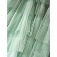 thumbnail image 5 of Douhoow Women Rainbow Tulle Skirts Gradient Tiered Ruffles Elastic Waist Swing Midi Cake Skirt, 5 of 7