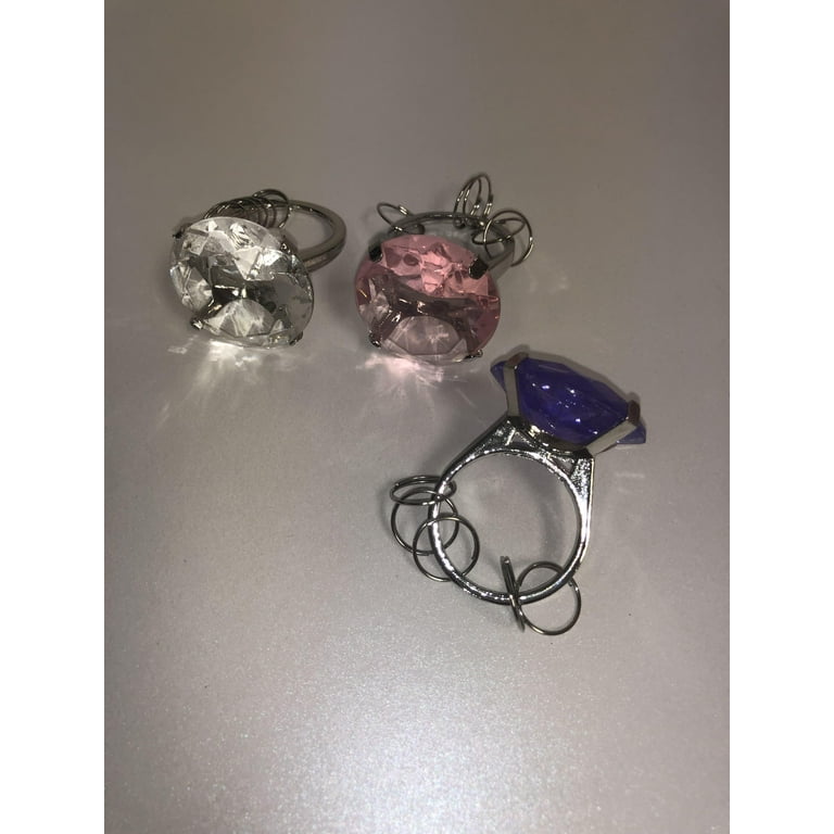 Diamond best sale ring keyring