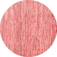 thumbnail image 1 of Ahgly Company Indoor Round Oriental Red Modern Area Rugs, 7' Round, 1 of 4