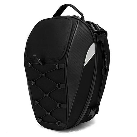 Arealer sac de casque étanche à double usage sac de queue de moto 30L-40L  boîte à outils sac de siège arrière grande capacité sac à dos de cavalier  accessoires de moto