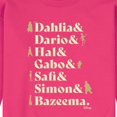 thumbnail image 2 of Disney Wish - Dahlia, Darlo, Hal, Gabo, Safi, Simon, & Bazeema - Men's Crew Neck Fleece Pullover, 2 of 4