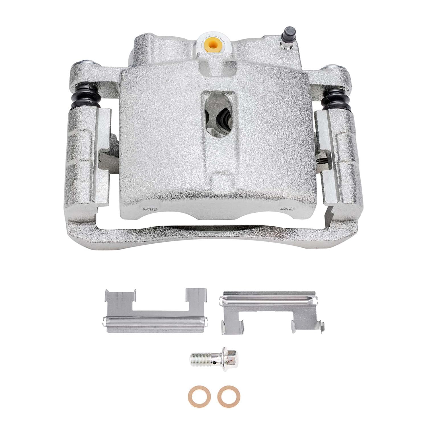 Detroit Axle - 4pc Brake Calipers for Chevy GMC Sierra Silverado Suburban 1500 Yukon Safari Tahoe Astro Disc Brake Calipers w/Brackets Front Rear Replacement