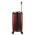 thumbnail image 3 of Swiss Tech 21" Hardside Carry-on Upright Luggage, Maroon, 3 of 9