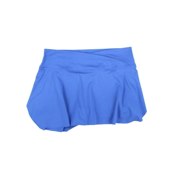Calvin Klein Women's Athletic Skirt Crossover Waistband Active Wear Blue Xxl New