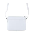 thumbnail image 3 of CTM  Leather Shoulder Bag Purse with Side Organizer (Women), 3 of 5