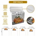 thumbnail image 5 of Give Thanks Yall Table Runner, Autumn Thanksgiving Kitchen Dining Table Decoration for Home Party Decor 13x48 Inches, 5 of 9