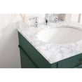 thumbnail image 4 of 21 inch single bathroom vanity in green, 4 of 8