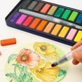 thumbnail image 7 of 18 Color Solid Watercolor Paint Set Portable Iron Box Art Supplies for Kids Hand Painting Outdoor Sketching Watercolor Powder Pigment Kit for Artists Beginners Travel Craft DIY, 7 of 7