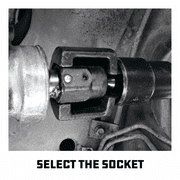 Powerbuilt Inner Tie Rod Removal Kit - 648607