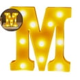 thumbnail image 1 of Dvruxg Light Up Letters, Led Letter Lights 26 Alphabet, Decorative Lighted Letter, Battery Powered Led Marquee Letters for Party, Bar, Night Light, Home Decor, 1 of 4