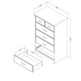 thumbnail image 3 of South Shore, Versa collection, 5-Drawer Chest, 3 of 7