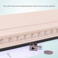 thumbnail image 1 of Adjustable Mushroom Hole Puncher Paper Card Photo Binding Hole Punch Machine, 6 Sheets of A4 Paper, Positioning Punching Ruler, Replaceable Cutter Head, Turn Any Paper Into, 1 of 8