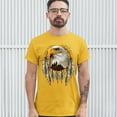 thumbnail image 3 of Tee Hunt Bald Eagle Dreamcatcher T-shirt Indigenous Native American Heritage Men's Tee, Yellow, Large, 3 of 5