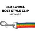 thumbnail image 3 of GFDYREE Dog/Puppy Obedience Long Recall Training Agility Lead Leash - Perfect for Pet Behavior Training, Multiple Sizes (50 ft, Rainbow), 3 of 7