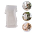 thumbnail image 3 of 1PC 3D David Head Silicone Container Mold Artist Humanoid Plaster Craft Mold, 3 of 7