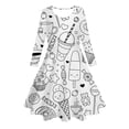 thumbnail image 1 of Printed Dress For Girls Frocks, 1 of 3