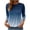 ZD-Sky Blue-Shirts, variant on Jsaierl Womens 3/4 Length Sleeve Tops Summer Round Neck Shirts Cute Graphic Petite Blouses Work Elegant T-shirts Top S-3XL
