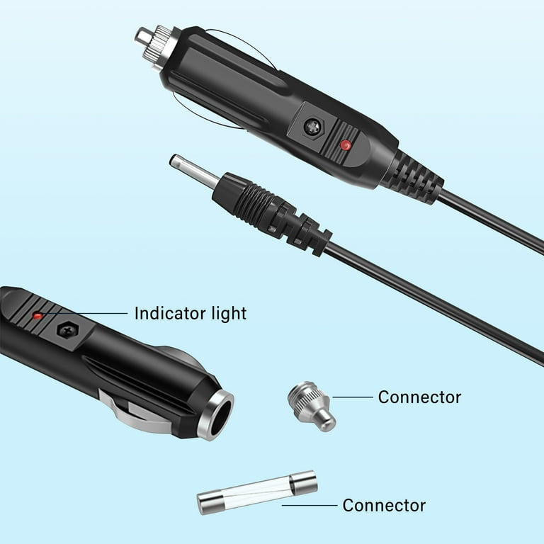 cigarette lighter dvd player Xmheird DC Car Charger Adapter for ALL Models GPX Portable FANGOR portable DVD player Anina DC 12V Car Charger