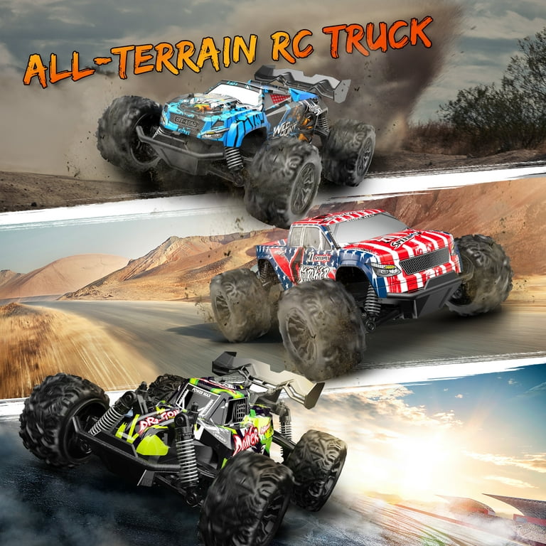 BEEPRINCESS RC Cars, 1:20 Scale Remote Control Car, 25 Km/h 2WD High Speed  RC Car, 2.4Ghz All Terrain Hobby RC Racing Car with 2 Rechargeable 