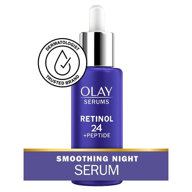 Olay Regenerist Retinol 24 Night Facial Serum, Reduces Fines Lines