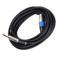 thumbnail image 4 of Microphone Connection Cord, Stable Flexible Safe Clear XLR To 1/4in Cable Balanced  3 Core  for Microphones, 4 of 8