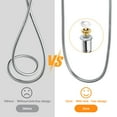 thumbnail image 7 of Shower Hose, Shower Hose Extra Long 118 inches Chrome Handheld Shower Head Hose (1 pcs), 7 of 7