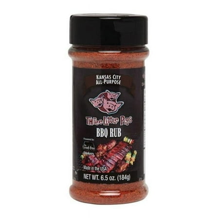 Three Little Pigs - All Purpose BBQ Rub 6.5 oz