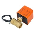 thumbnail image 3 of Válvula de bola eléctrica ANGGREK Motor síncrono de latón DN20, 3 of 8