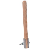Jemco Tool Two-Man Cross Cut Saw Handle - 14 Inch Wood Replacement Handle with Xylon Coating - Fits 1/4" ID Saws - USA Made
