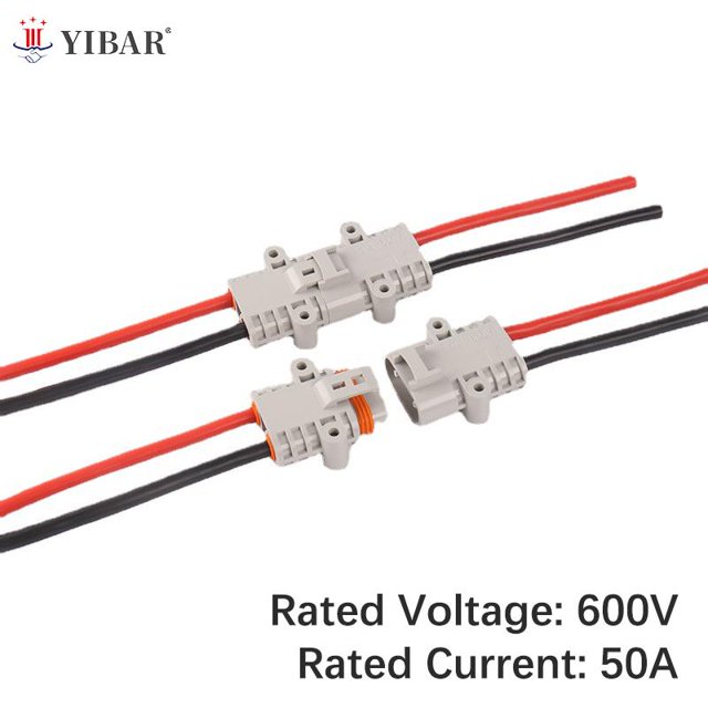 50A Powerful Car Lithium Battery Plug Male Female Parking Air Conditioner ConnectorC He Qiyong unisex