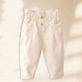 thumbnail image 2 of Odeerbi 1-8 Años Niños Cargo Pantalones Cintura Elástica Athletic Sports Pantalones Cintura Elástica Casual Work Pants Con Múltiples Bolsillos, 2 of 7