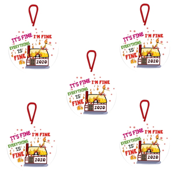 Ganfancp Diy Personalizado Decoración Decoración Colgante 2020 Souvenir Ofertas Del Día Sólo En Línea 5X Charms de Recuerdo