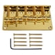 thumbnail image 2 of Juego de llaves para puentes de 98 mm con tornillos para bajo eléctrico Dorado, 2 of 9
