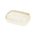 thumbnail image 2 of Semi Enclosed High Bar Litter Box With Splashs Proof Designs Provides Ample Space For Cats Includes Shovel For Kittens, 2 of 6
