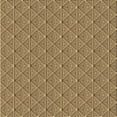 thumbnail image 1 of Ahgly Company Tapis d'Intérieur Lavable à la Machine, Carré, Transitionnel, Rouge Brun, Tapis de Zone, 6 Pieds Carré, 1 of 7