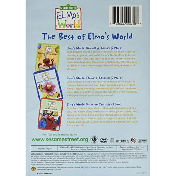 (未使用･未開封品)Sesame Street Elmo's World: The Best of Elmo's World: Volume 1 [DVD] Sesame Street Elmo's World: The Best of Elmo's World: Volume 1