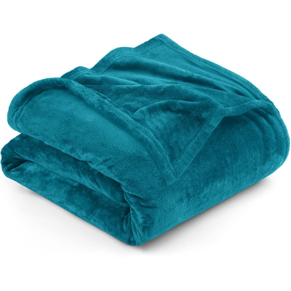 Cama polar Blanket Utopia, tamaño king, color turquesa, 300 g/m²