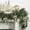 Silver, variant on Christmas Jute Rope Bells 14.96"x7.08" Hotel Mall Tree Hanging Decorations,Holiday Xmas Party Ornaments for Store Home Office Front Door Wall Fireplace Mantle Table Display Decor-Silver