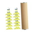 thumbnail image 3 of yotijay Wind Resistant Badminton Shuttlecocks Professional for Gymnasium Accessories Yellow 12Pcs, 3 of 9