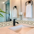 thumbnail image 3 of Mi Alma Removable Vinyl Bird Green Red Backsplash Tile Stickers, 24pcs, 3 of 12