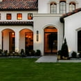 thumbnail image 4 of 28in. Black Dusk to Dawn Outdoor Wall Light with Optional Door Numbers and Bulb Included for Outside, 4 of 7