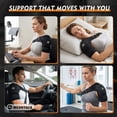 thumbnail image 4 of MEANTAUS Adjustable Shoulder Rotator Cuff Brace, Black, L, 4 of 7