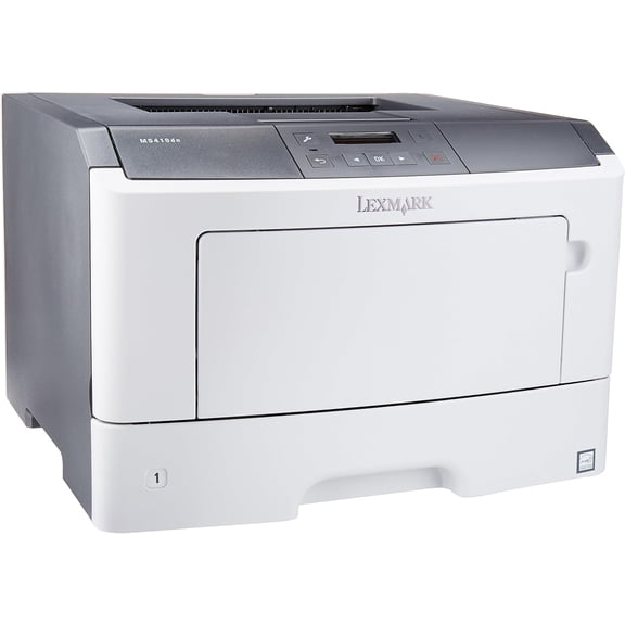 Restored Lexmark MS410dn/35S0200 Wireless Monochrome Laser Printer – 40 ppm, 1200 x 1200 dpi, Duplex, USB 2.0, Gigabit Ethernet