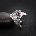 thumbnail image 4 of Joya Cabeza de Animal Fernando Forma de Eagle para Hombre, 4 of 8