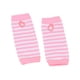 thumbnail image 1 of Zhuge Guantes sin dedos para mujer, guantes sin dedos con orificio para el pulgar, cálidos para invierno para mujeres y hombres, color rosa y blanco, 1 of 4