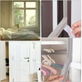 thumbnail image 4 of 2 Rolls Weather Stripping Door Seal Strip Adhesive Foam Weather Stripping Gray Foam Insulation Tape Flat Sound Proof Soundproofing Door Seal for Window Gap Reduce Noise 13Ft x 0.4In x 0.6In, 4 of 9