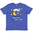 thumbnail image 3 of Inktastic I Love my Auntie to the Moon and Back Cute Sheep Youth T-Shirt, 3 of 5